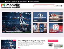 Tablet Screenshot of markolix.com